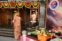 HH Swamiji's arrival and Deva Darshana - Guru Purnima, 10th July 2025. Pictures Courtesy Shriyuts Dinesh Karkal and Abhinav Kalla